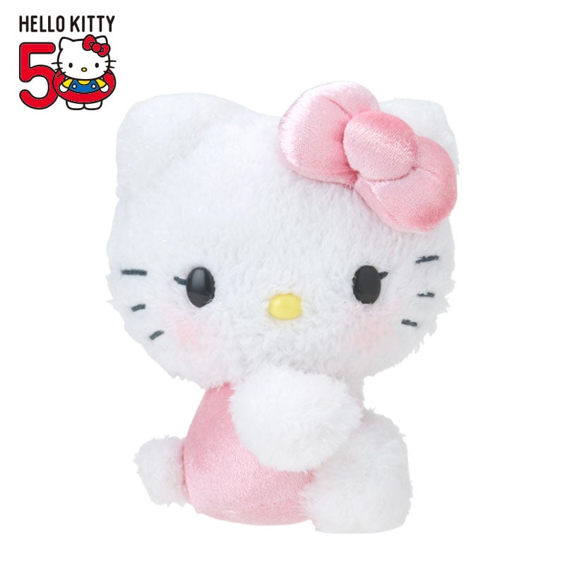 Hello Kitty 50th Anniv. Plush Mascot (Dolled Up) Plush Japan Original   