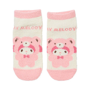 My Melody Teddy Bear Cozy Ankle Socks Accessory Japan Original   