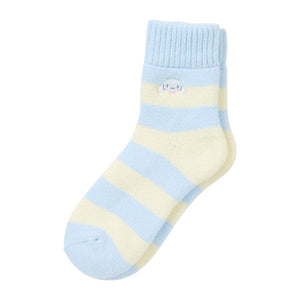 Cinnamoroll Cozy Cuff Striped Lounge Socks Accessory Japan Original   