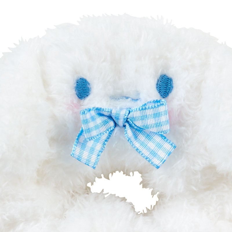 Cinnamoroll Cozy Plush Scrunchie (Gingham Bow) Accessory Japan Original   