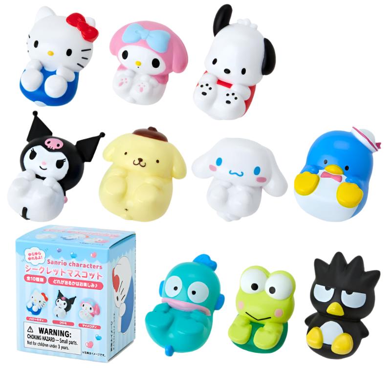 Sanrio Characters Roly Poly Mascot Blind Box Plush Japan Original   