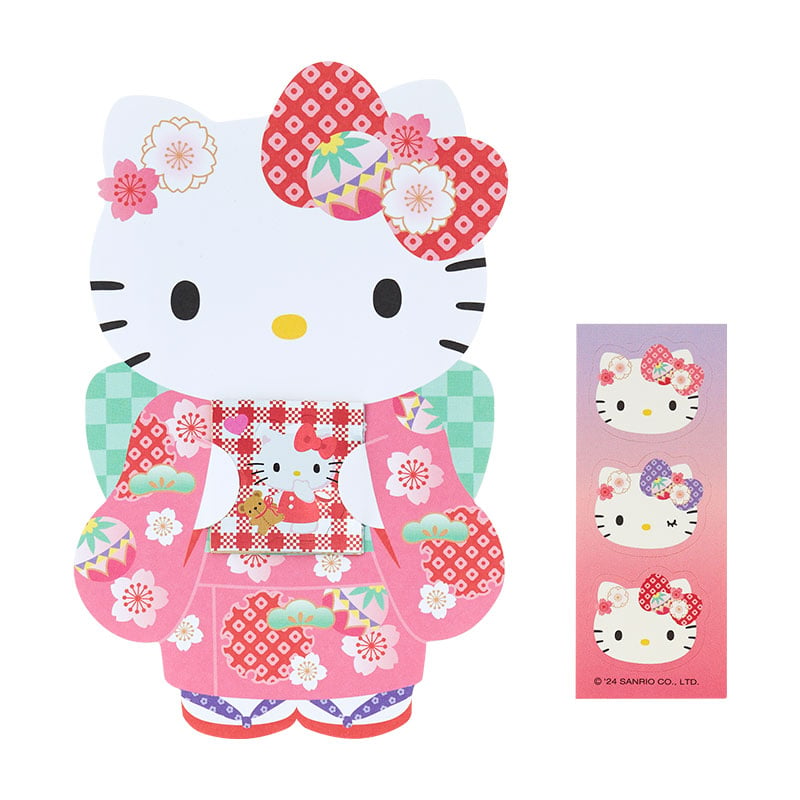 Hello Kitty Enclosure Envelope 3-pc Set Seasonal Japan Original