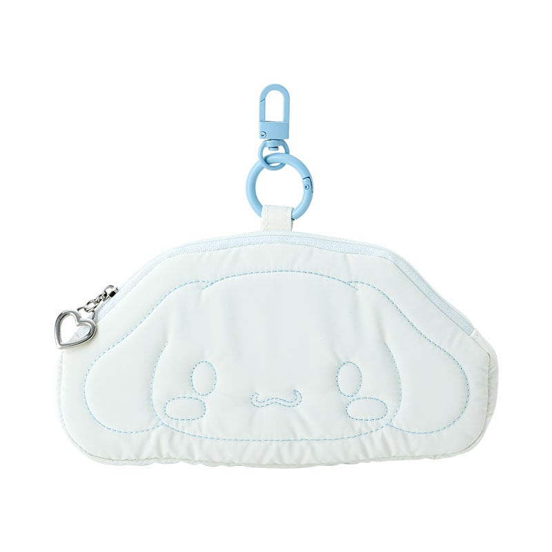 Cinnamoroll Mini ID Zip Pouch (Winter Snowsuit Series) Accessory Japan Original   