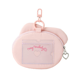 My Melody Mini ID Zip Pouch (Winter Snowsuit Series) Accessory Japan Original   