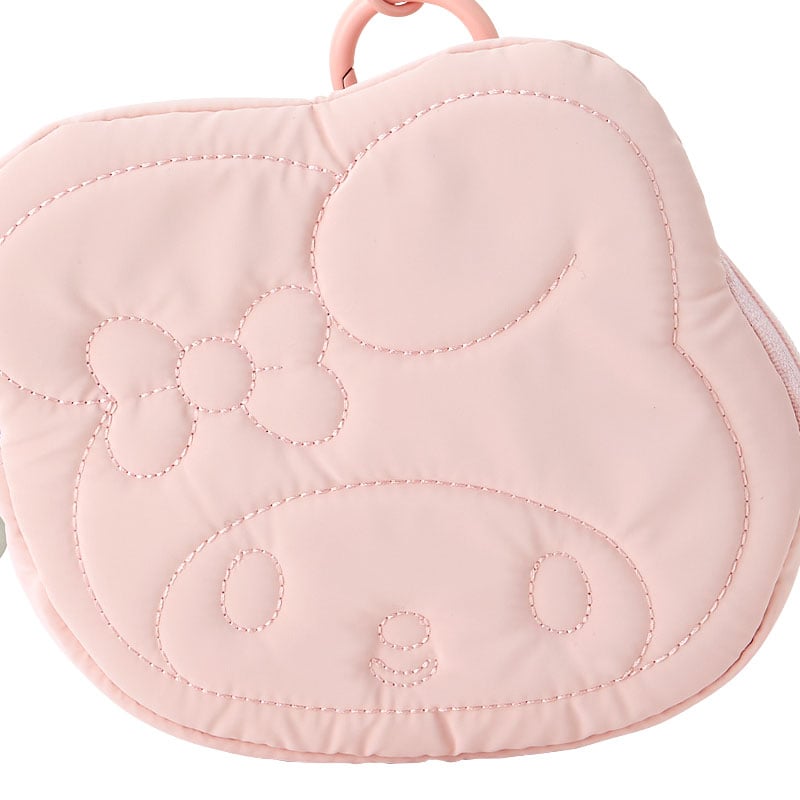 My Melody Mini ID Zip Pouch (Winter Snowsuit Series) Accessory Japan Original   