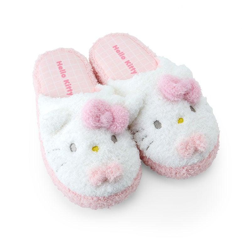 Hello Kitty Cozy Sherpa Adult Slippers Shoes Japan Original   