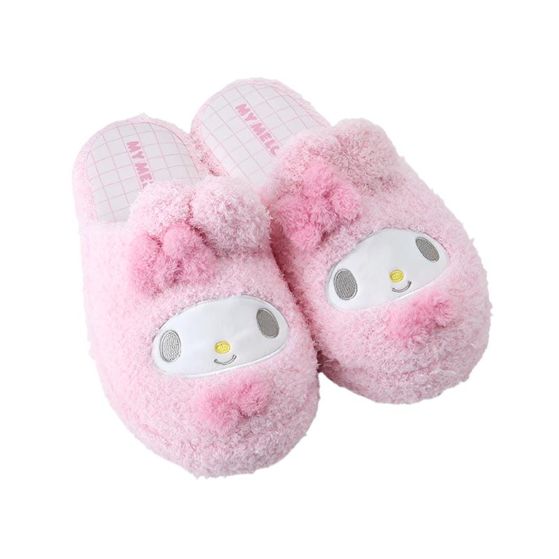 My Melody Cozy Sherpa Adult Slippers Shoes Japan Original   