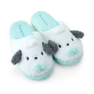 Pochacco Cozy Sherpa Adult Slippers Shoes Japan Original   