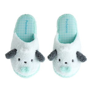 Pochacco Cozy Sherpa Adult Slippers Shoes Japan Original   