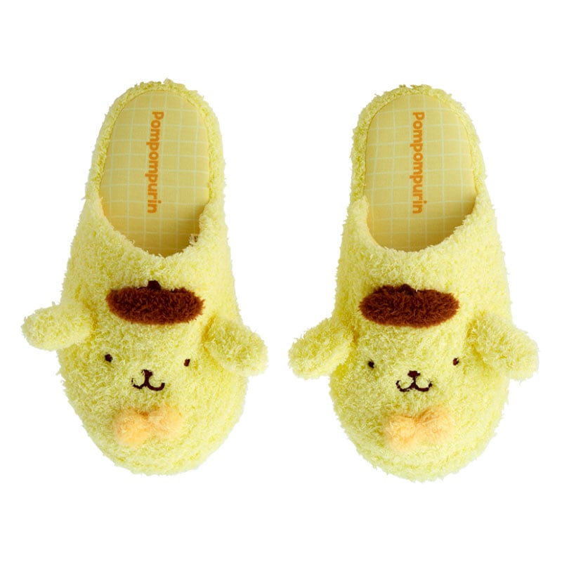 Pompompurin Cozy Sherpa Adult Slippers Shoes Japan Original   