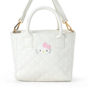 Hello Kitty 2-Way Mini Quilted Tote Bag Bags Japan Original   