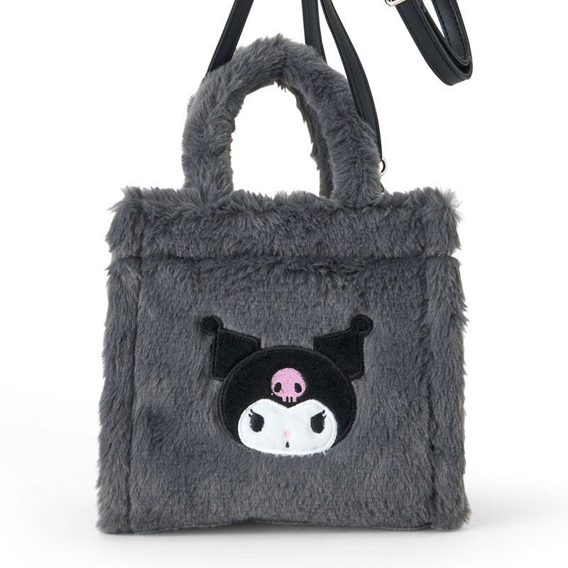 Kuromi Plush 2-Way Mini Tote Bags Japan Original   