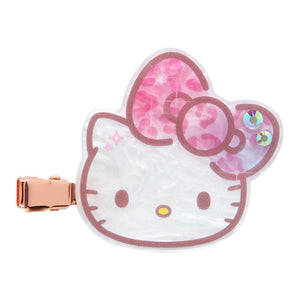 Hello Kitty Mini Hair Clip Set 50th Anniv. (Fashionable Ribbons Series) Accessory Japan Original