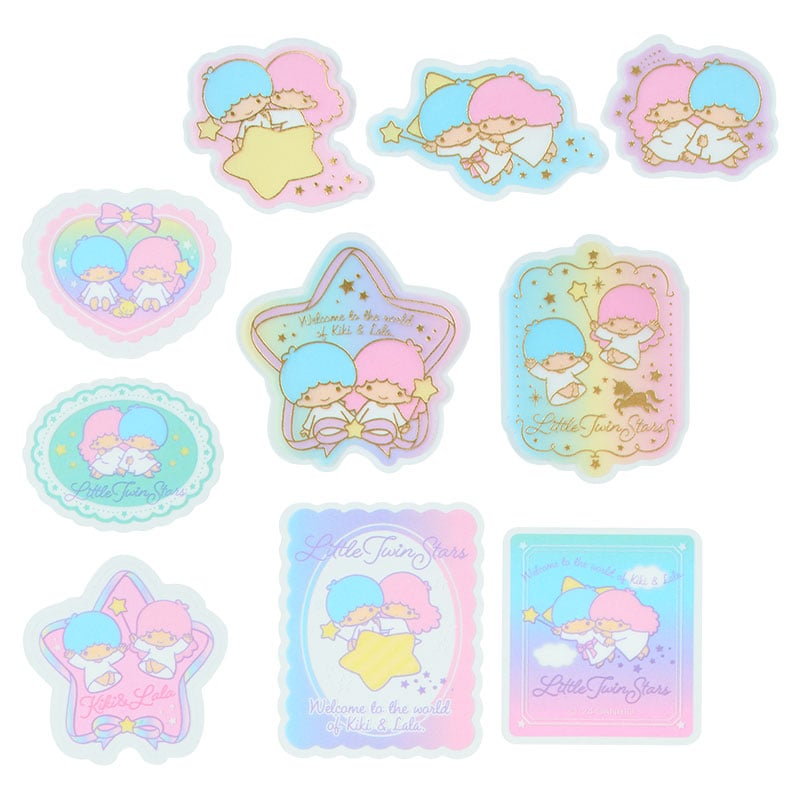 LittleTwinStars 30-pc Mini Sticker Set Stationery Japan Original