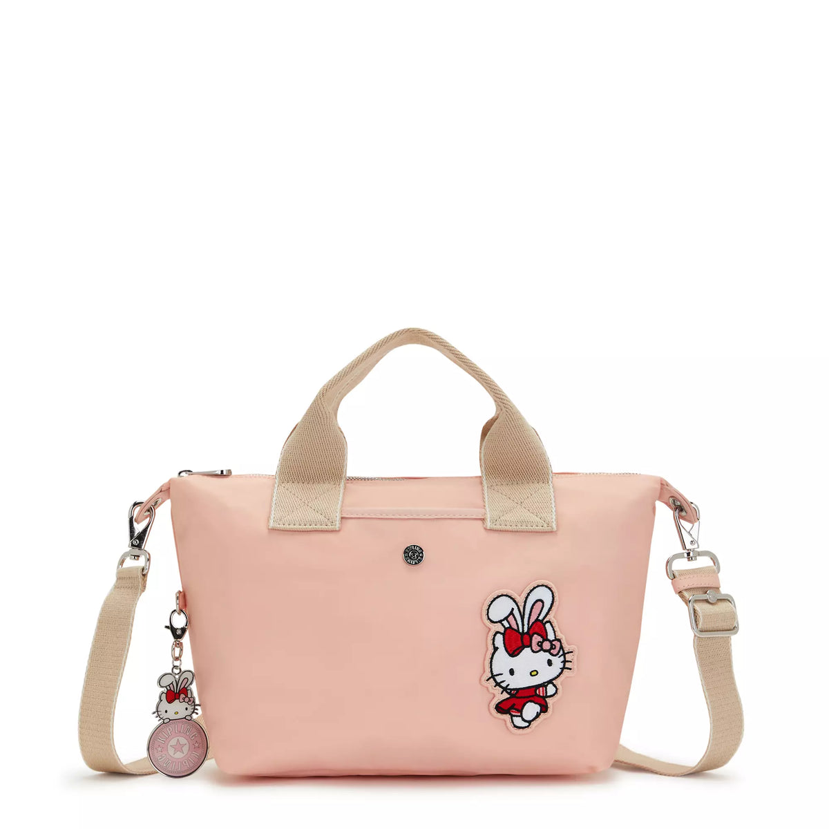 Kipling New Shopper Small Tote Bag Vintage Pink