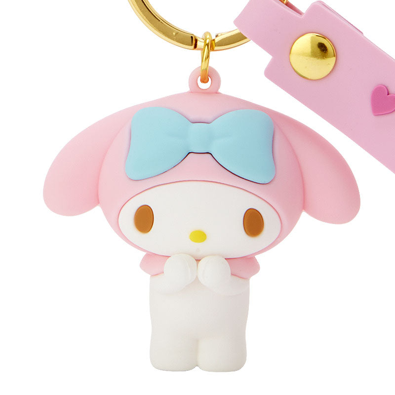 Sanrio Plush Keychain My Melody Pom Purin Hello Kitty Cartoon
