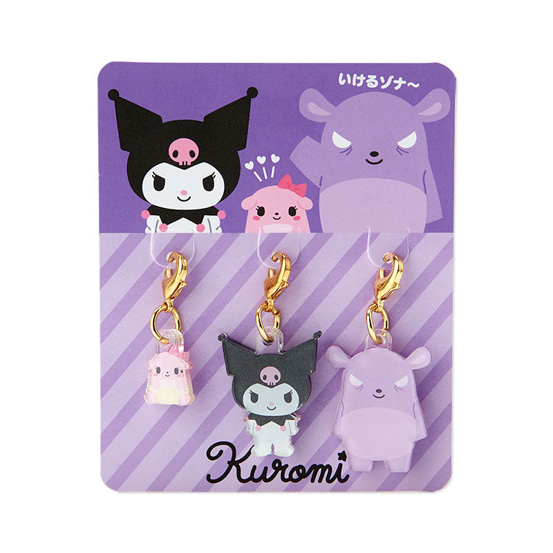 Kuromi Charm Set Accessory Japan Original   