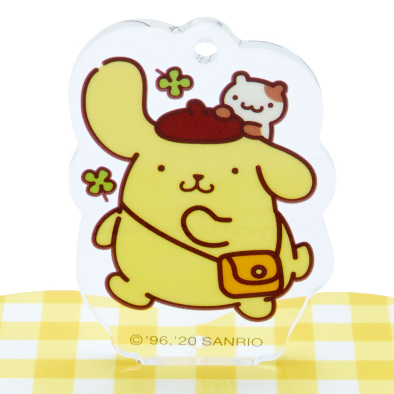 Pompompurin Plush Stand Set Home Goods Sanrio   