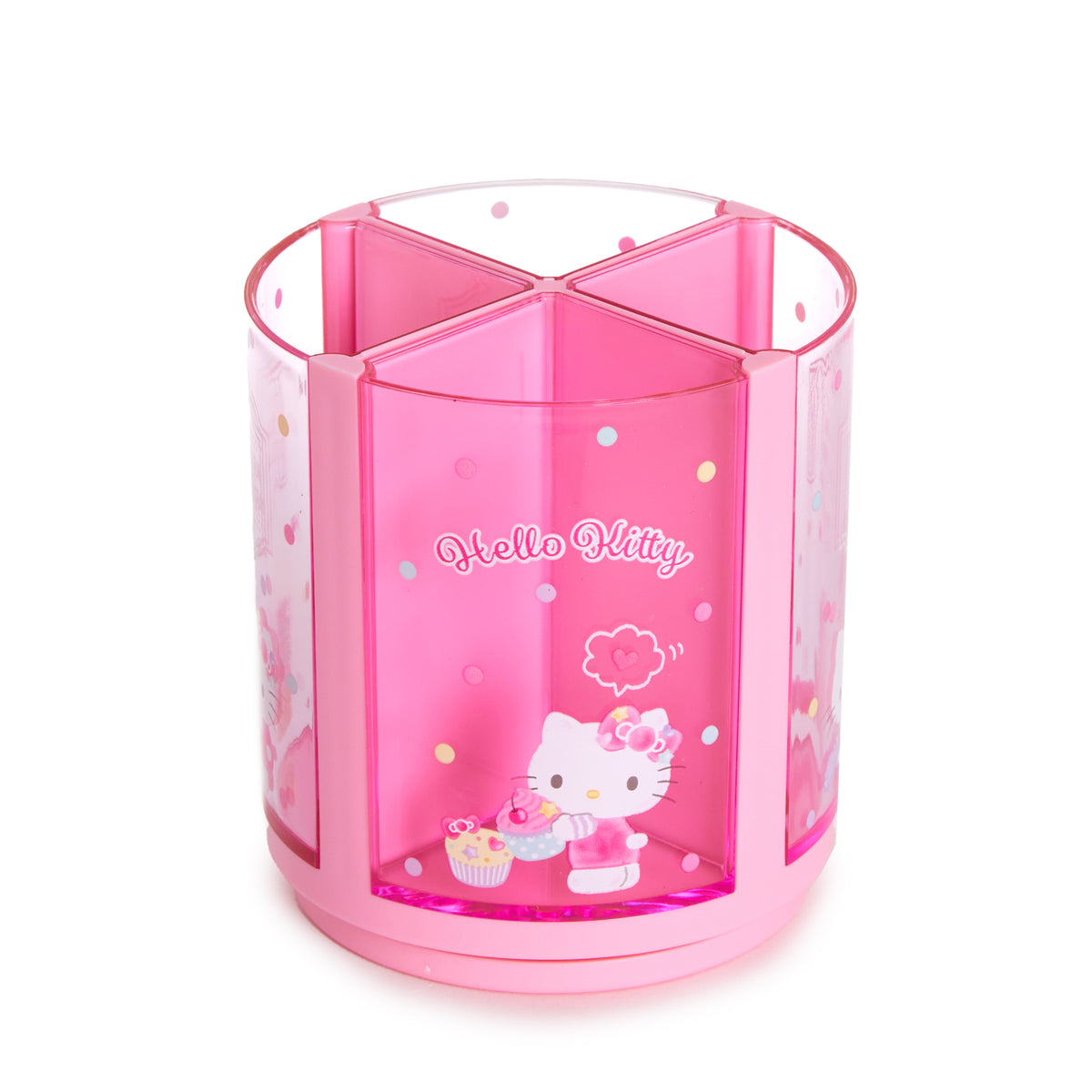 Hello Kitty Rotating Pen Stand (Sweets Series) Home Goods Japan Original   