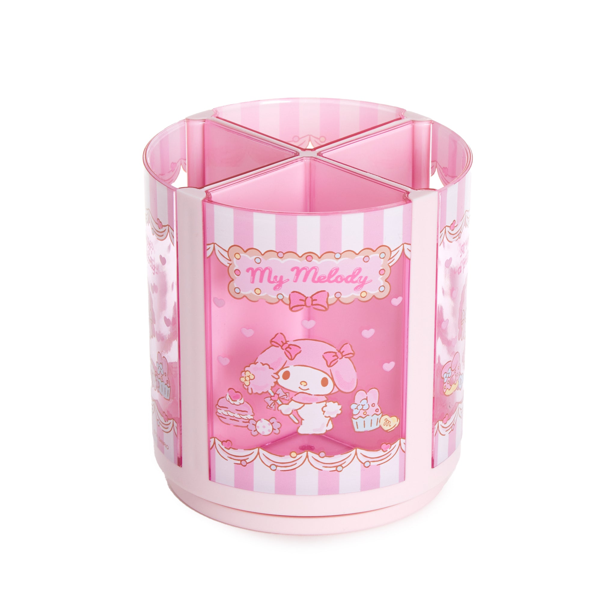 My Melody Rotating Pen Stand (Sweets Series) Home Goods Japan Original   