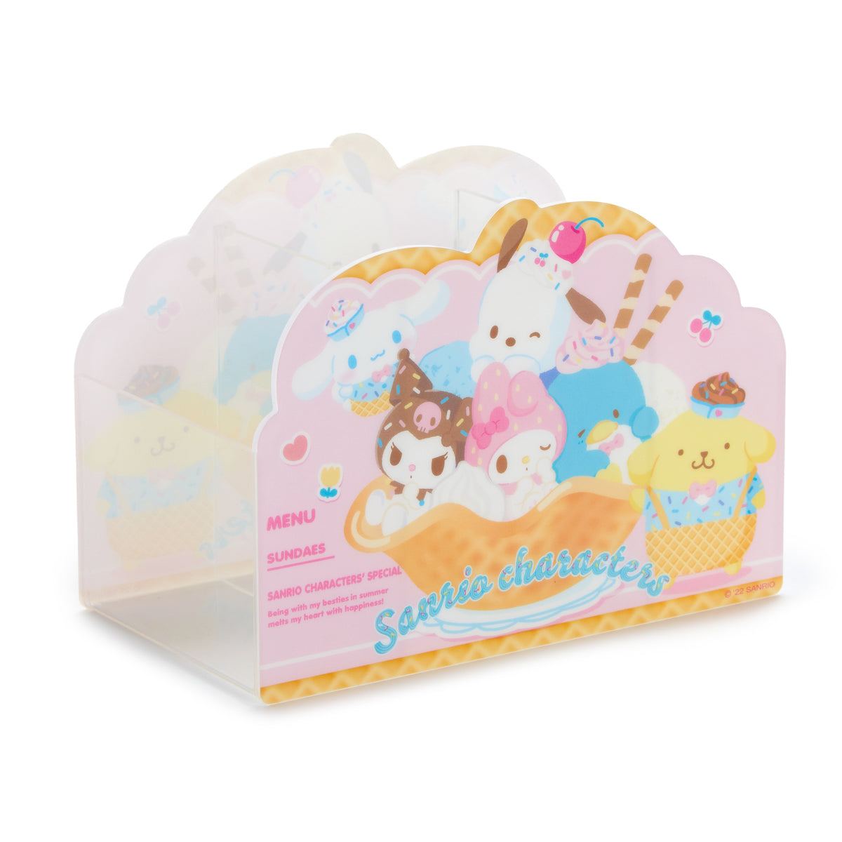 Sanrio Characters Pen Stand (Ice Cream Parlor Series) Stationery Japan Original   