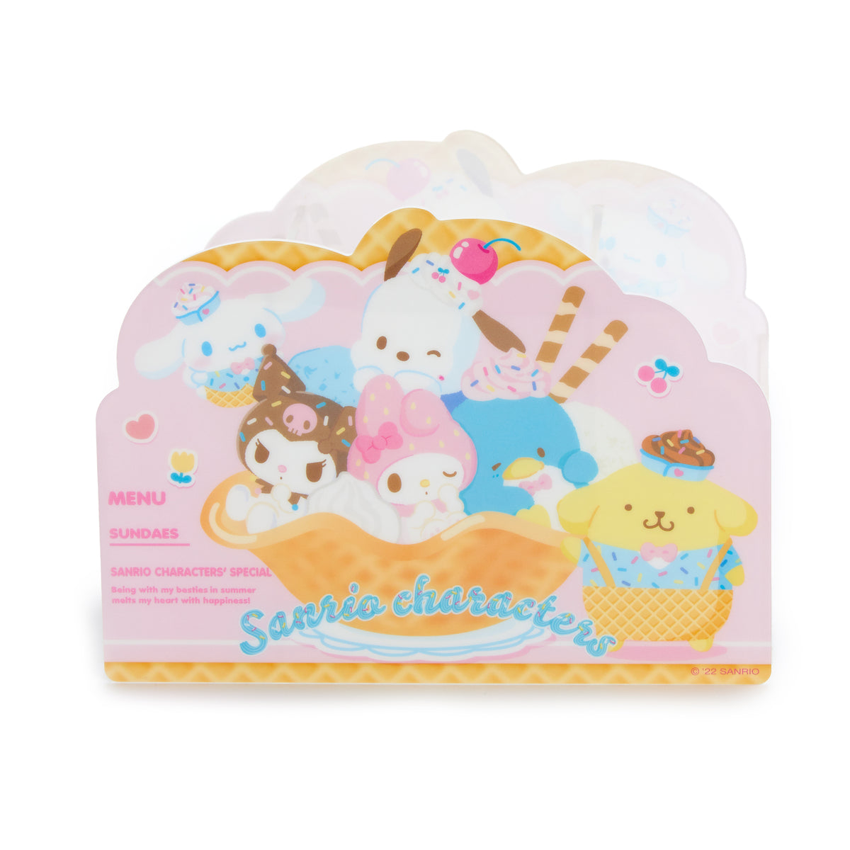 Sanrio Characters Pen Stand (Ice Cream Parlor Series) Stationery Japan Original   