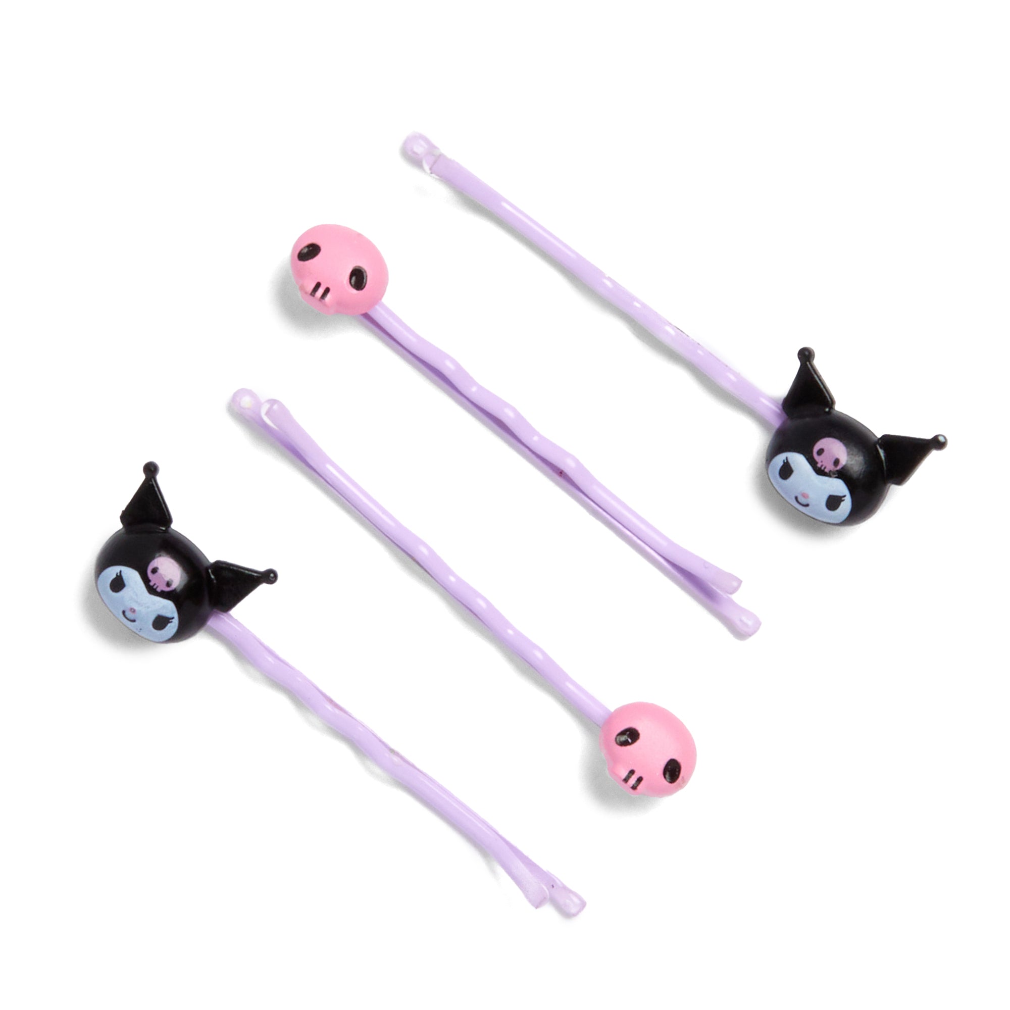 Kuromi Bobby Pins with Carrying Case Accessory Japan Original   