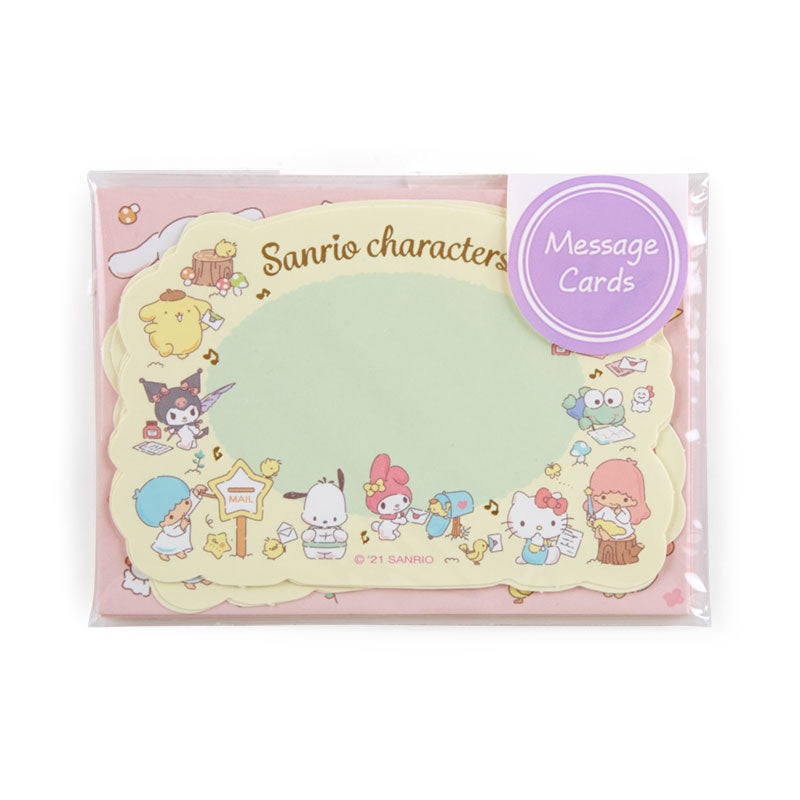 Sanrio Characters Gilded Message Card Set