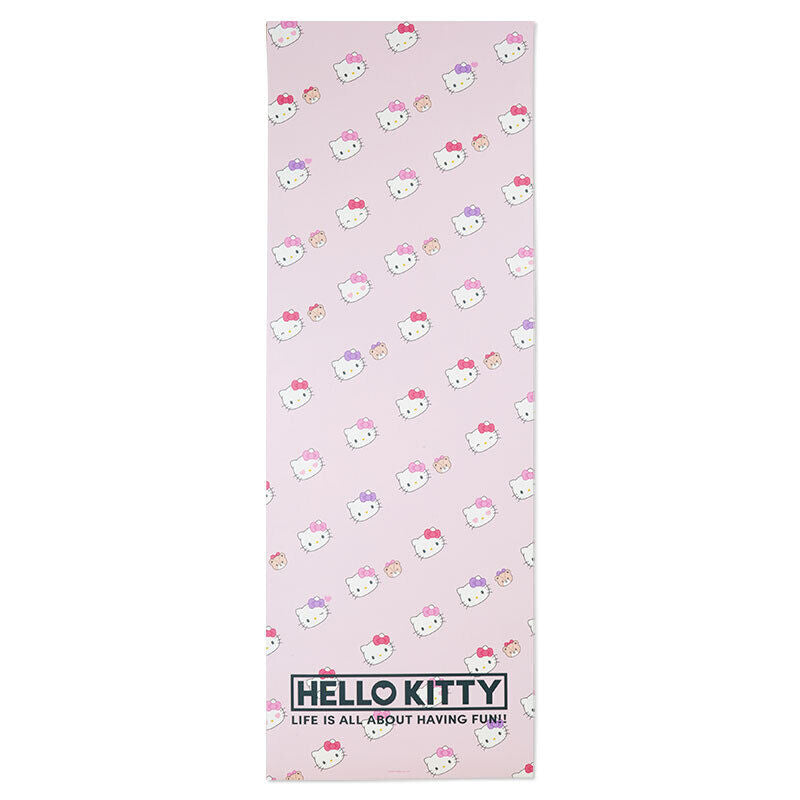 Hello Kitty Sanrio Exercise Yoga Mat PINK 24W×68L 10mm W/ Strap