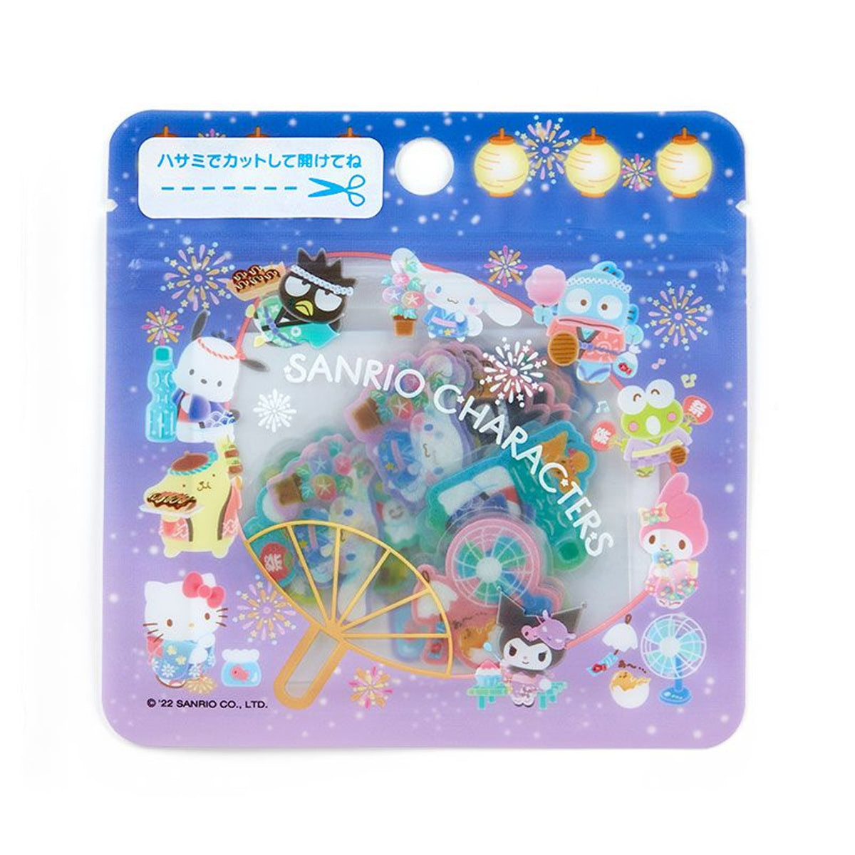 Sanrio All Star Characters Sticker Hello Kitty My Melody Pompompurin Japan