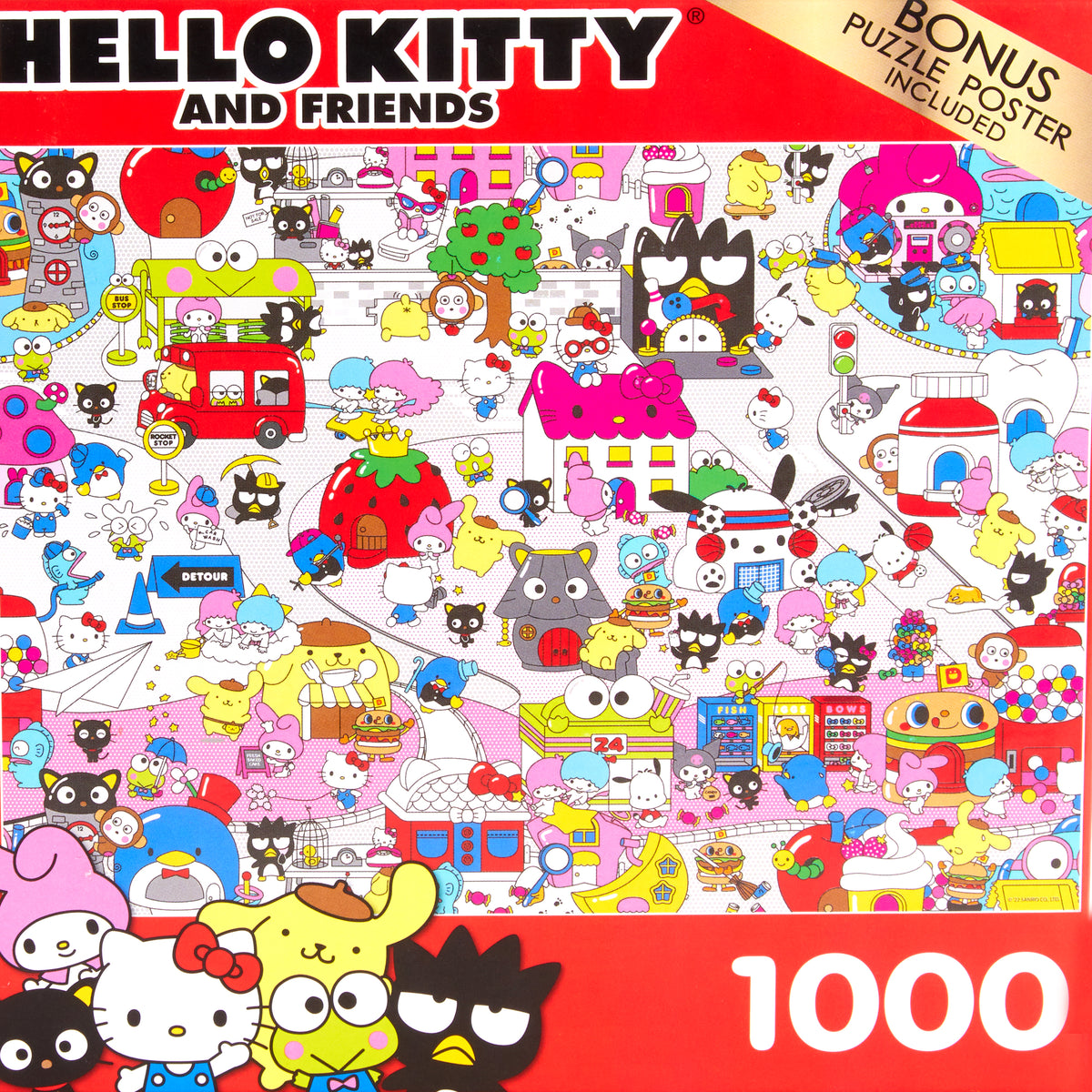 Hello Kitty® and Friends Tropical Times 1,000 Piece Puzzle – The Op Games