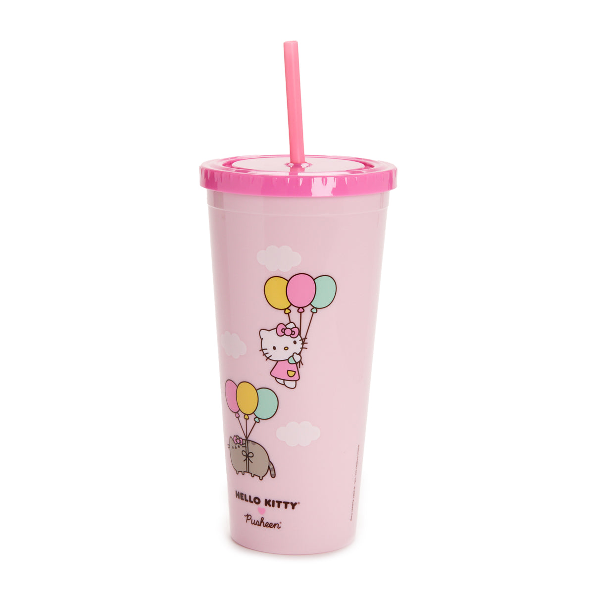  Sanrio Hello Kitty Water Bottle Cap with Straw