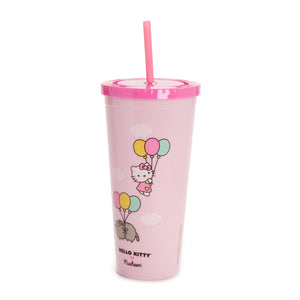 Hello Kitty 40oz. Tumbler with reusable straw, it can be