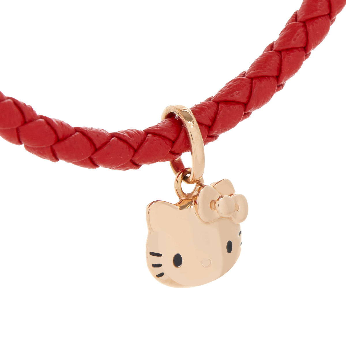 Hello Kitty x Chow Tai Fook Classic 18K Gold Red Bracelet Jewelry Chow Tai Fook   