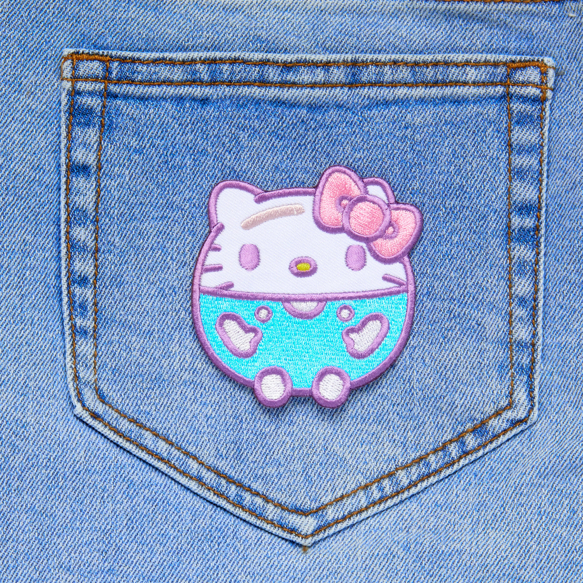Keroppi Cinnamoroll Kuromi Hello Kitty Patches Iron-On Sew-On Lot of 4 pcs  NEW