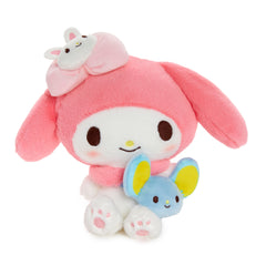 Sanrio My Melody 8 Plush Doll with Yellow Bow from Hello Kitty and Friends  Stuffed Animal 