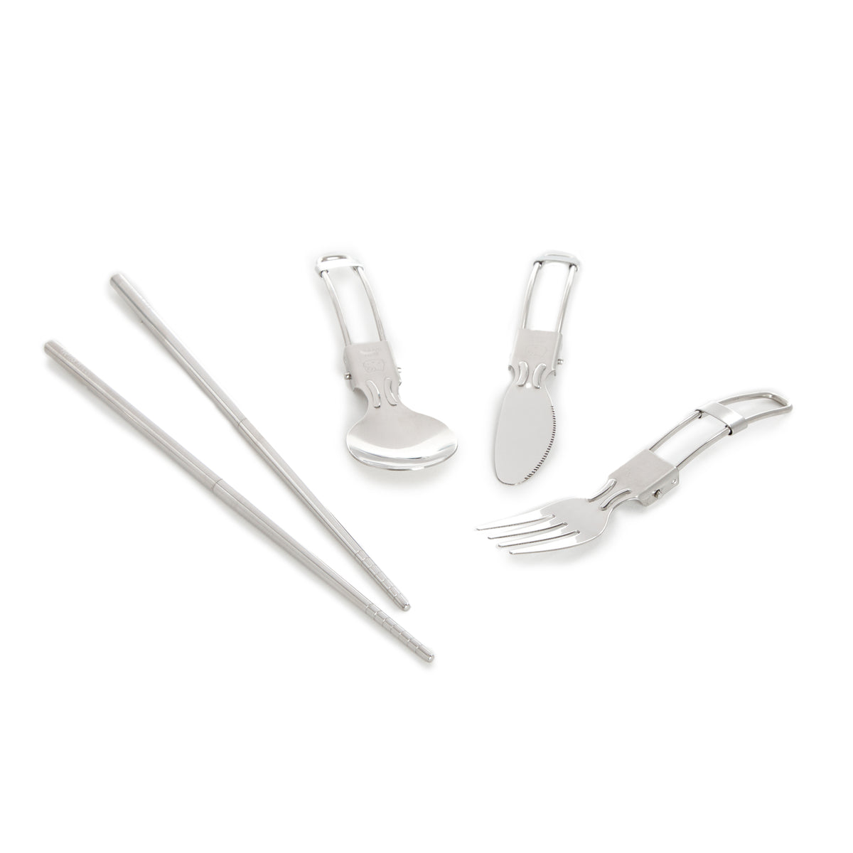 Stainless Steel Foldable Cutlery Set