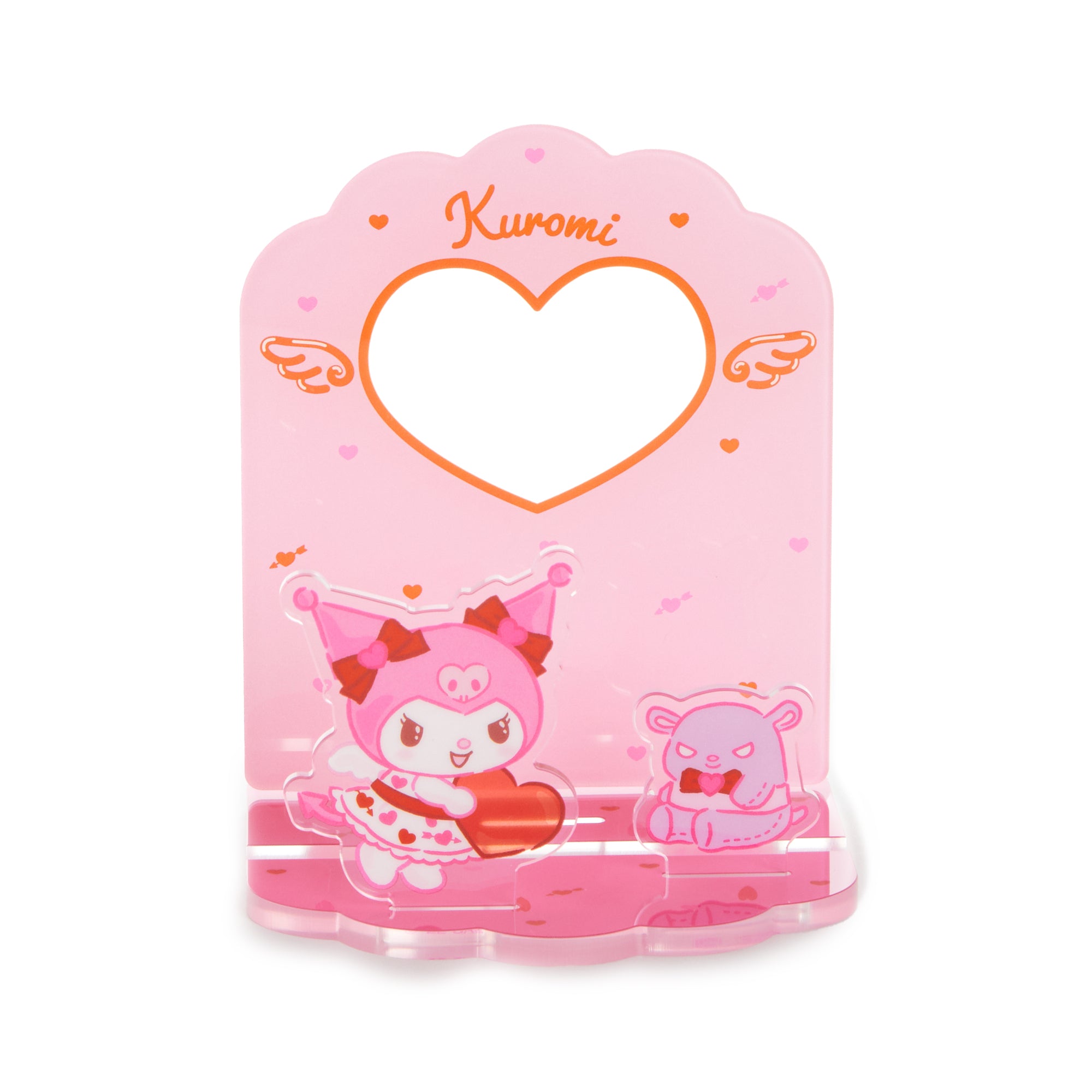 Kuromi Smartphone and Photo Stand (Cupid Series) Home Goods Japan Original   