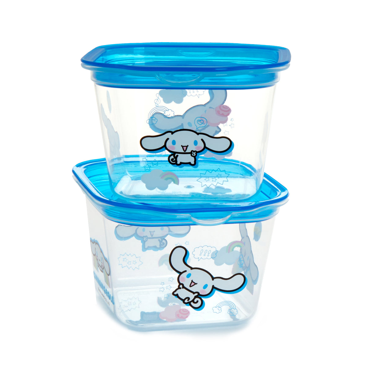 3pcs/set Reusable Glass Food Storage Box, Japanese Style Clear