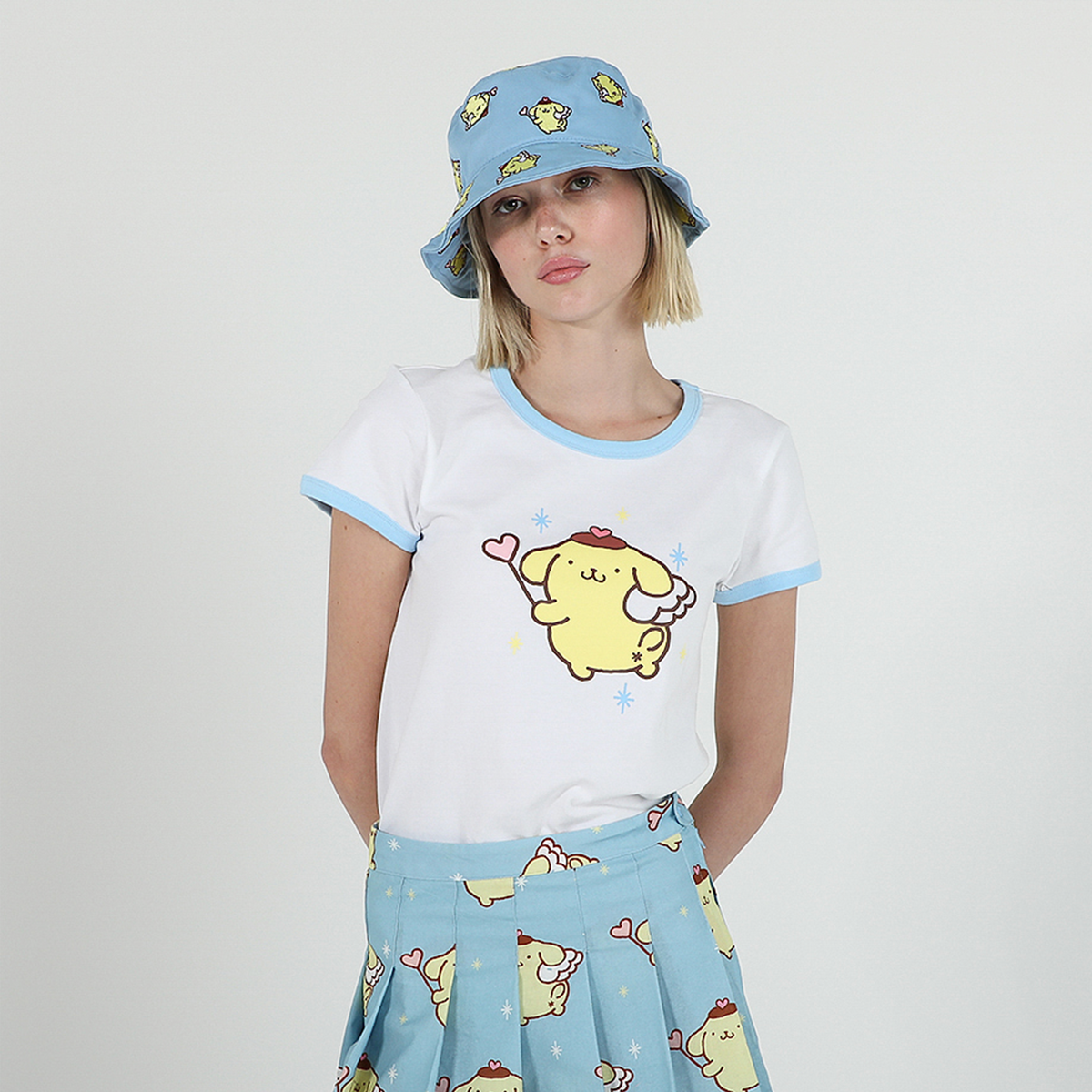 Pompompurin • T-shirt Black – Kaomoji ® Official