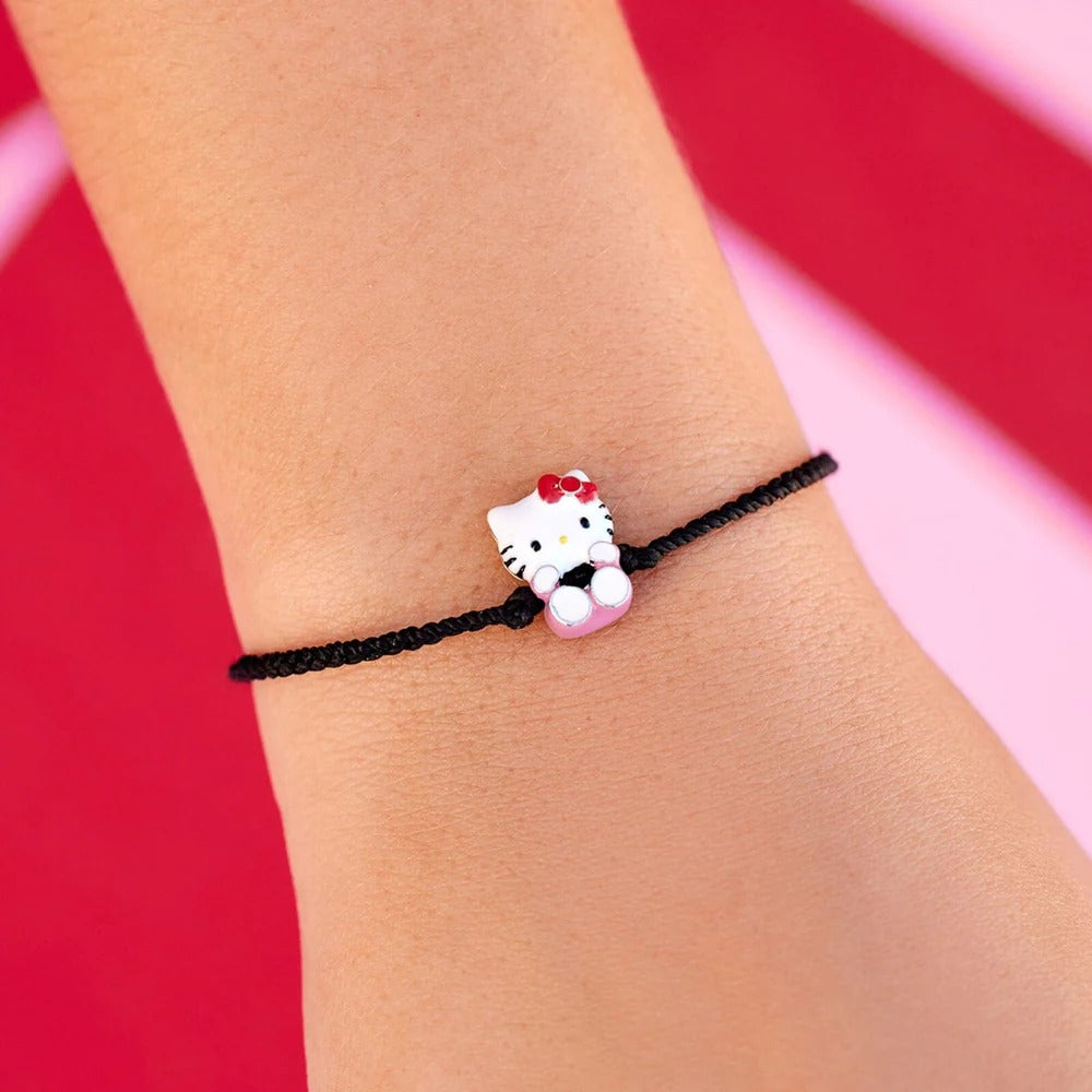 Love&Peace Series-Hello Kitty Hello Kitty Sterling Silver Bracelet - Shop  STORY ACCESSORY Bracelets - Pinkoi