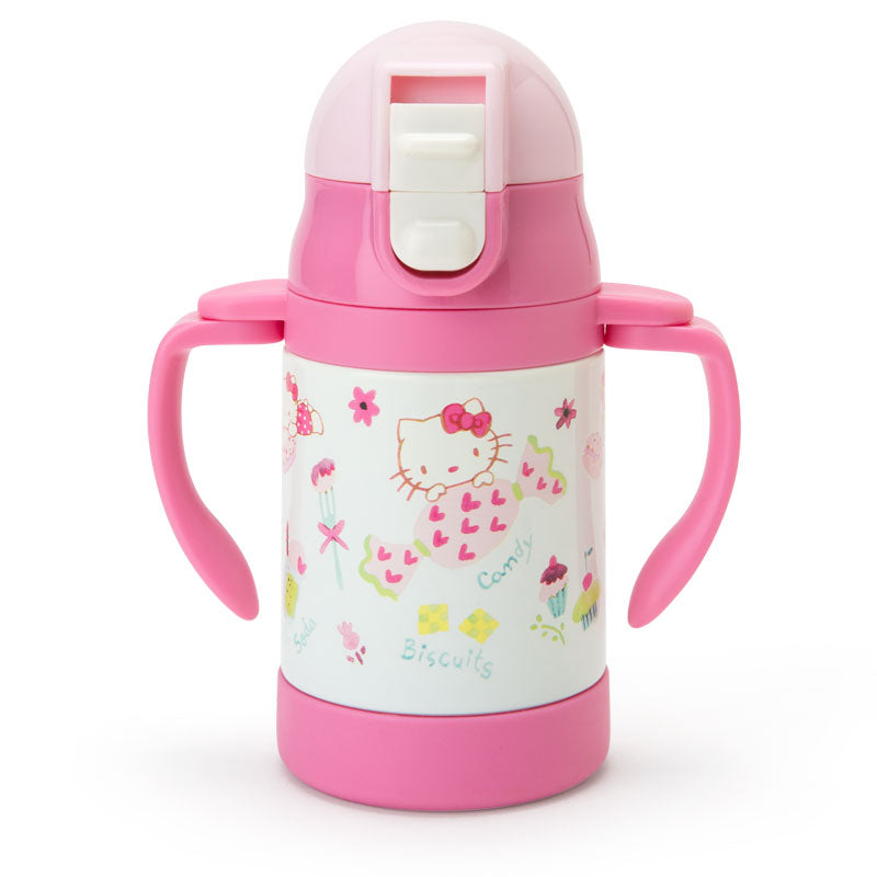 Hellokitty Stainless Steel Water Cup With Lid And - Temu