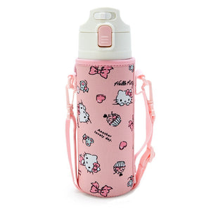 Sailor Moon Pink Water Bottle Thermos Travel Cup Mug Vacuum Flask