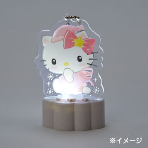 Hello Kitty Acrylic Keychain and Light Stand Accessory Japan Original   