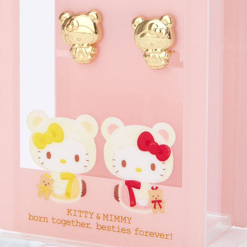 Hello Kitty Stud Earrings (Happy Birthday Cape Series 2022) Jewelry Japan Original