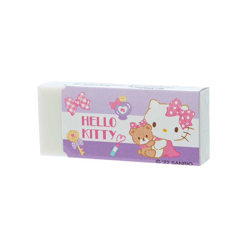 Hello Kitty Pencils with eraser ends Lot of 6 San Rio 2 each color NEW Flaw