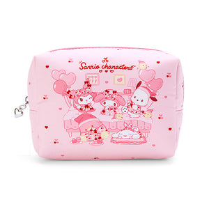 Sanrio Characters Zipper Pouch (Staycation Series) Bags Japan Original   