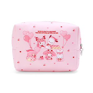 Sanrio Characters Zipper Pouch (Staycation Series) Bags Japan Original   