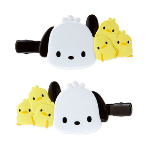 Pochacco Large Hair Clip Duo Accessory Japan Original